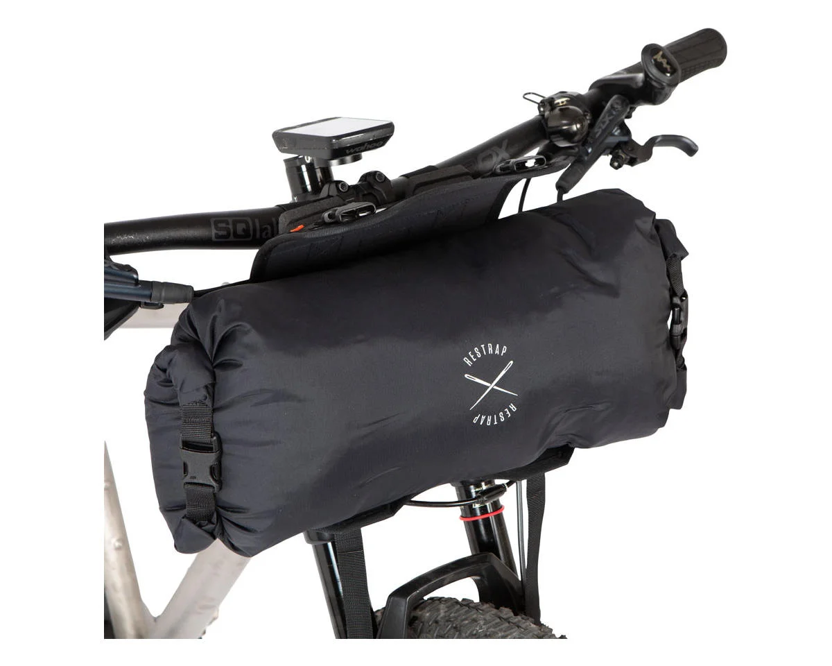 Restrap Race Bar Bag (Black) (Flat Bar) (7L) - view 8